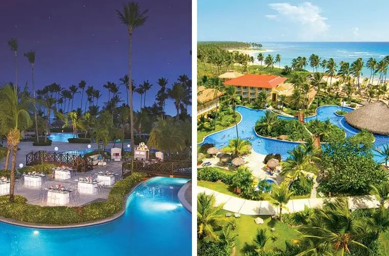 Comparativa piscinas Dreams Palm Beach y Dreams Punta Cana
