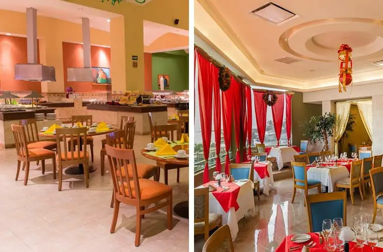 Comparando restaurantes: GR Solaris y Royal Solaris