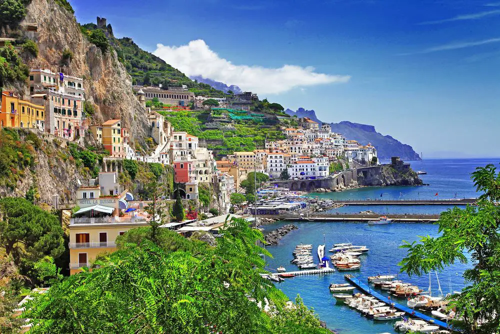 15 mejores recorridos por la costa de Amalfi