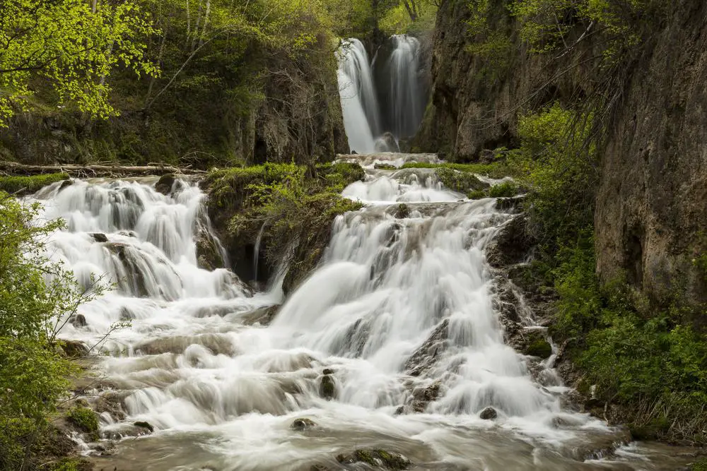 10 cascadas increíbles en Dakota del Sur