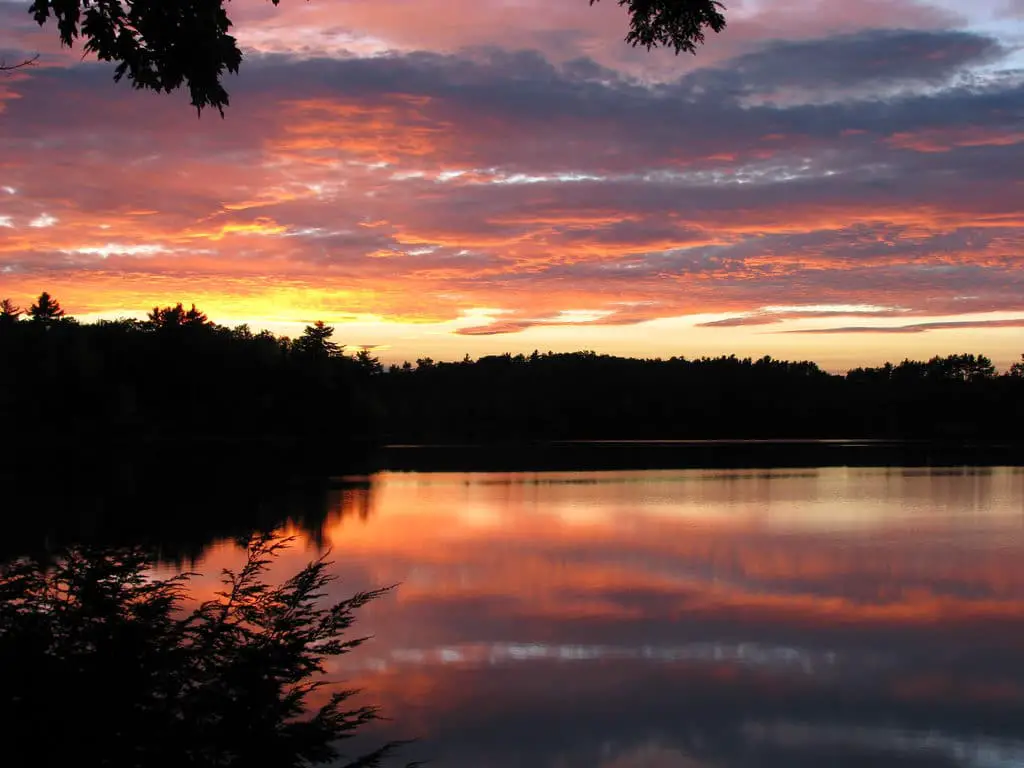 15 mejores lagos en Maine