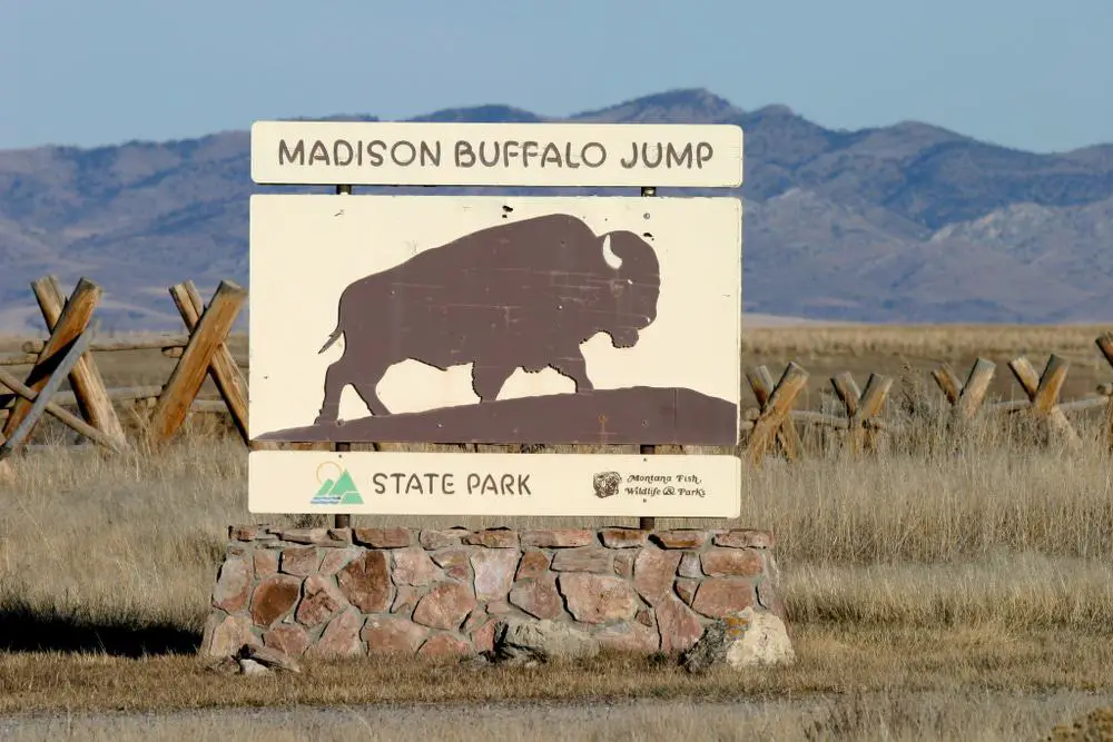 Parque estatal Madison Buffalo Jump, Bozeman
