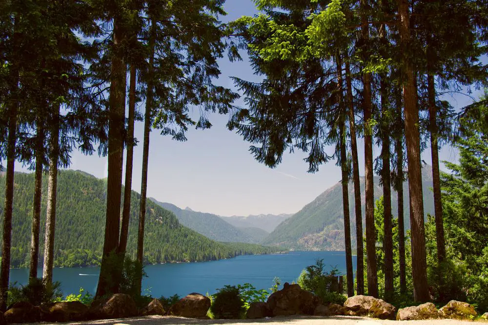 15 mejores lagos en Washington