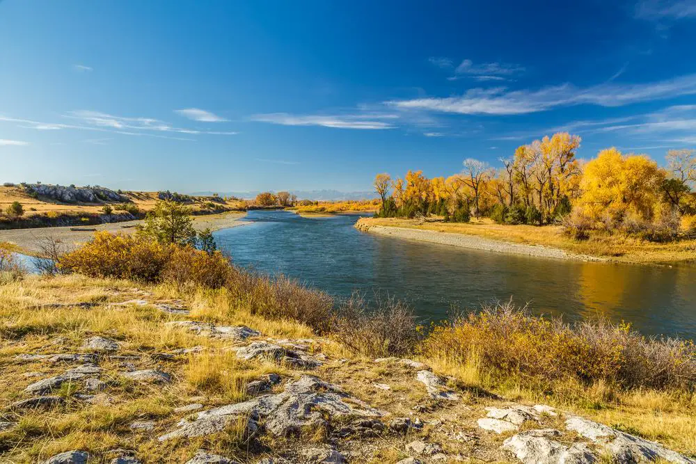 Parque estatal Missouri Headwaters, Three Forks