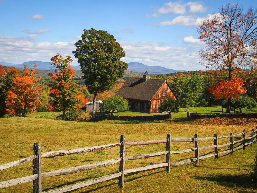 15 mejores lugares para residir en Vermont