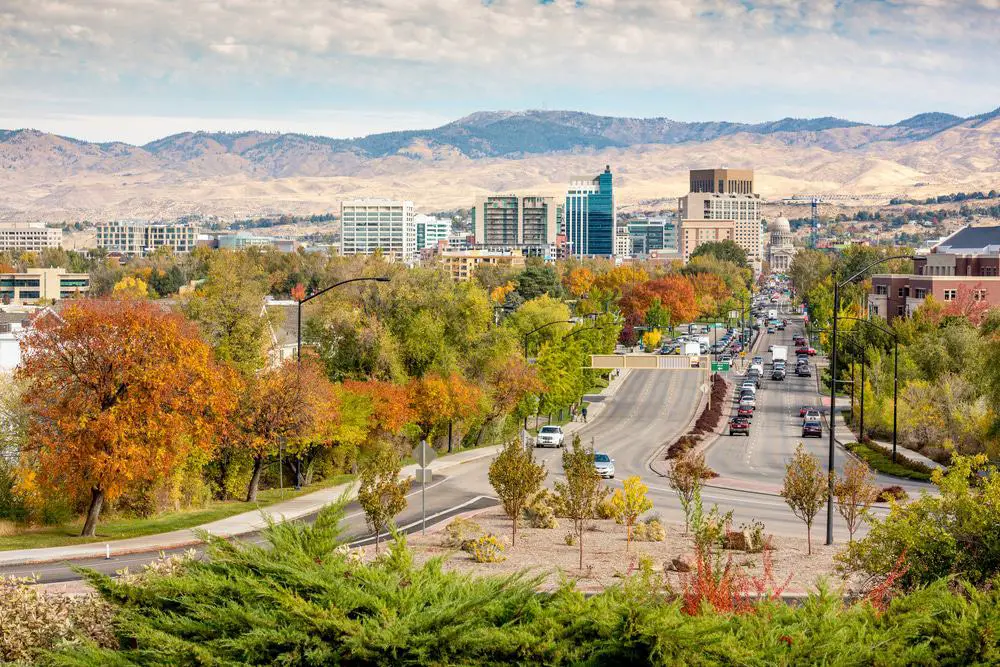 15 mejores lugares para radicar Idaho