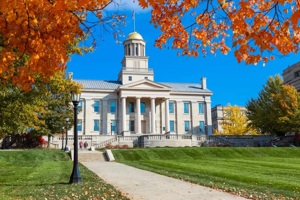 Universidad de Iowa, antiguo edificio del capitolio