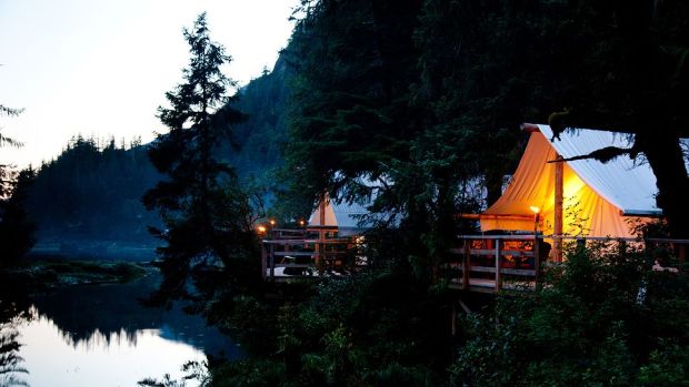 CLAYOQUOT WILDERNESS RESORT, ISLA DE VANCOUVER, COLUMBIA BRITÁNICA