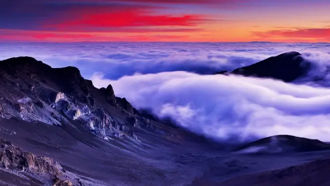 PARQUE NACIONAL HALEAKALA, HAWAII, EE.UU.