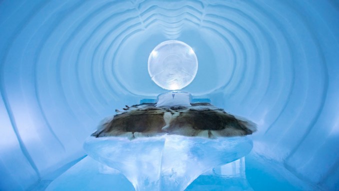ICEHOTEL, JUKKASJARVI, SUECIA